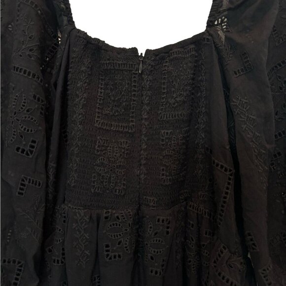 Johnny Was Ella Mini Dress Black Size Small - Picture 11 of 13